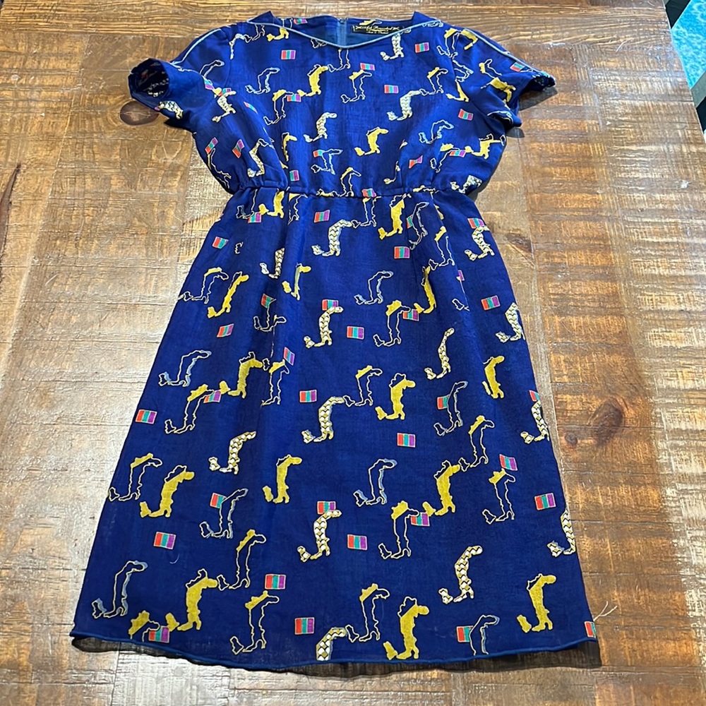 Vintage Ark Reworked Italy Dress Small - Gorgeous